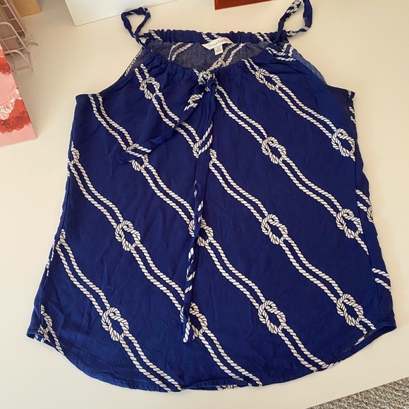 Preppy Nautical Tank Top - Picture 3 of 3